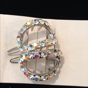 Jeweled Hair Clips